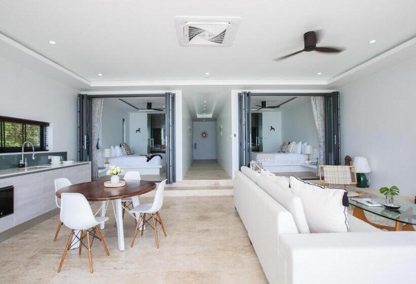 2-Schlafzimmer-Suite mit Meerblick, Skye Beach Hotel   Koh Samui