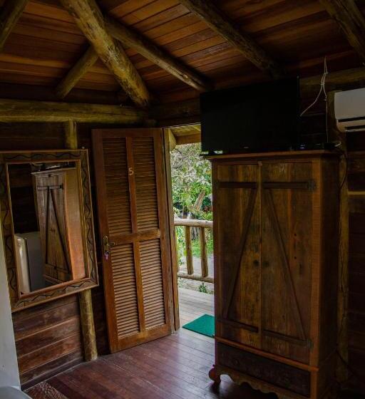 带1个卧室的带阳台的公寓, Pousada Favo De Mel