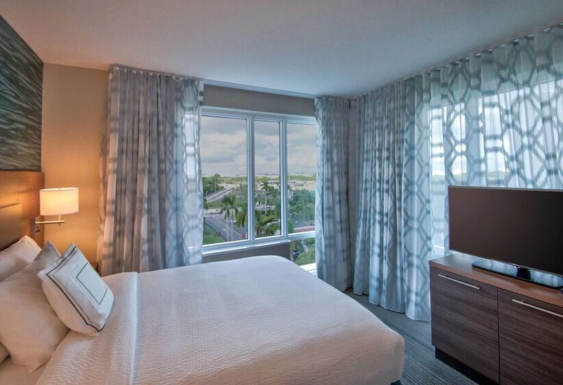 带2个卧室的套房, Towneplace Suites By Marriott Miami Airport