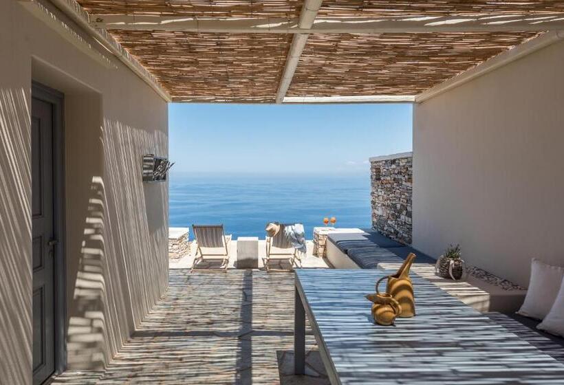 חדר סטנדרט נוף לים עם מרפסת, Verina Astra