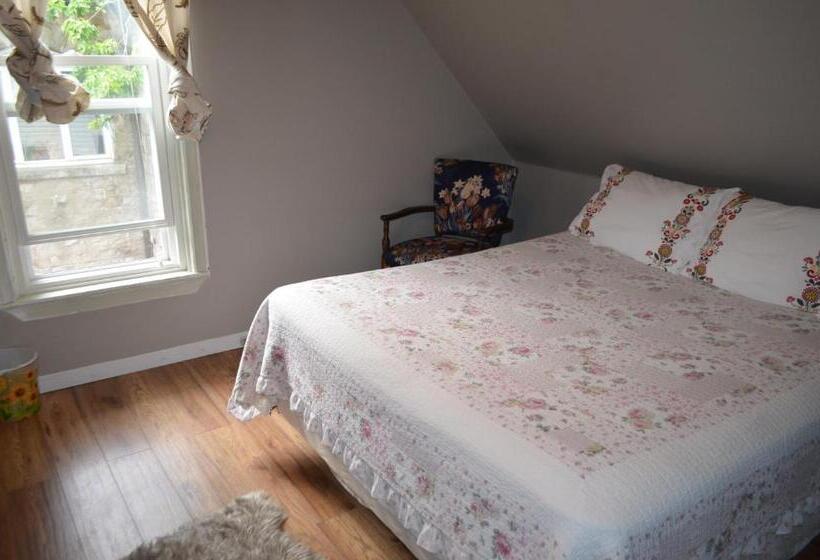 غرفة عائلية حمام مشترك, Adams Inn