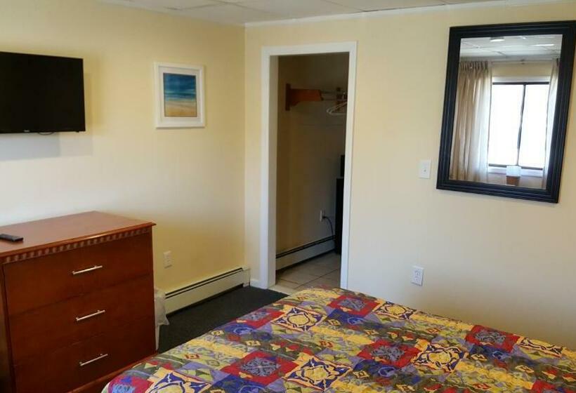 ダブルベッドのエコノミールーム, Atlantic Motel