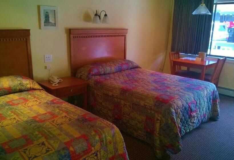 غرفه قياسيه سريرين مزدوجين, Atlantic Motel