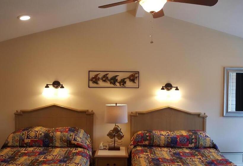 ２ダブルベッドのスタンダードルーム, Atlantic Motel