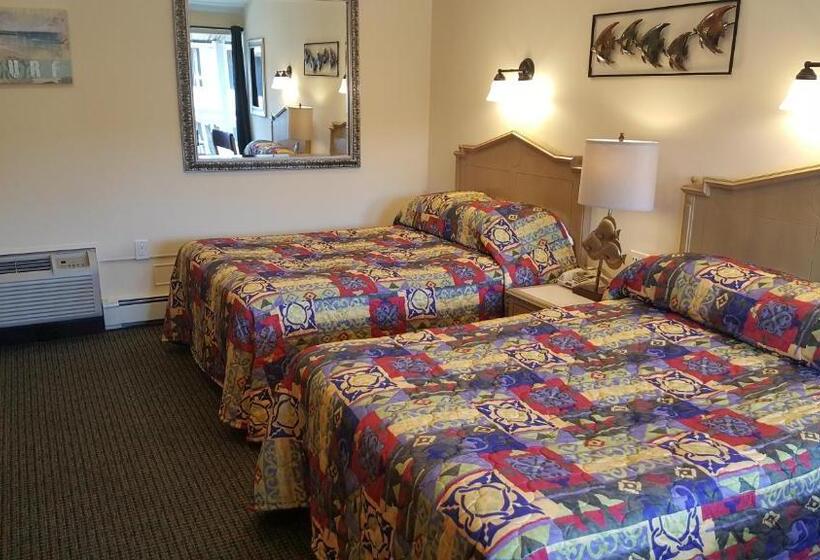 ２ダブルベッドのスタンダードルーム, Atlantic Motel