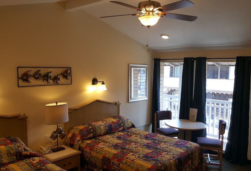 ２ダブルベッドのスタンダードルーム, Atlantic Motel