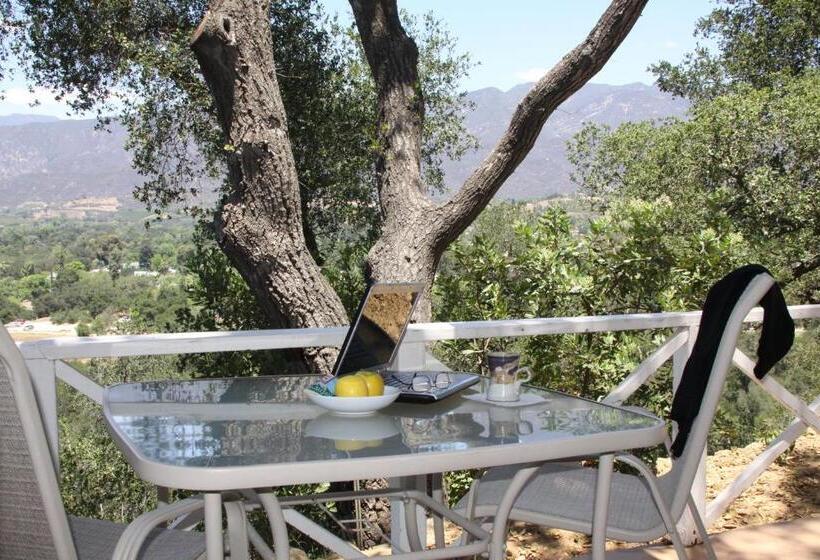 חדר סטנדרט עם מרפסת, Ojai Retreat & Inn