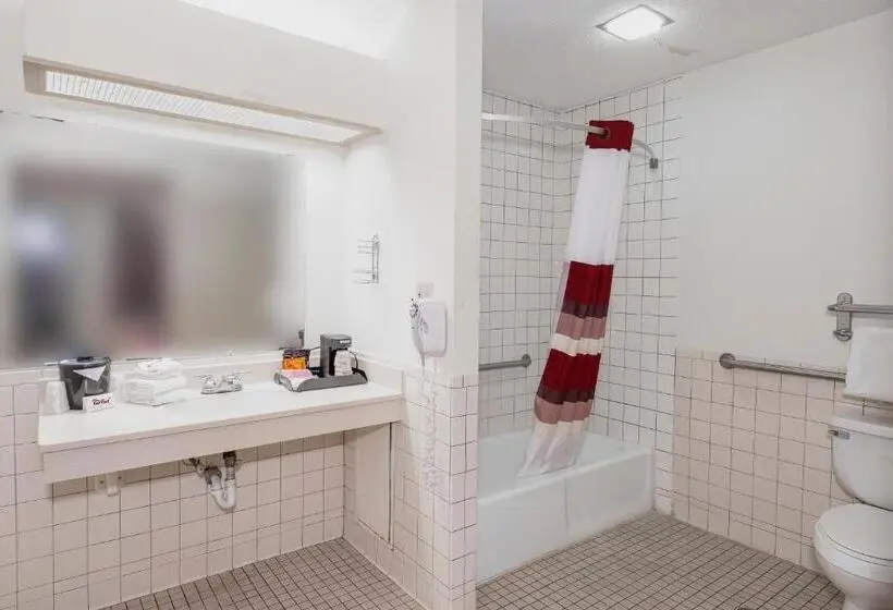 Deluxe-huone Soveltuu Liikuntarajoitteisille, Red Roof Inn Morgan City