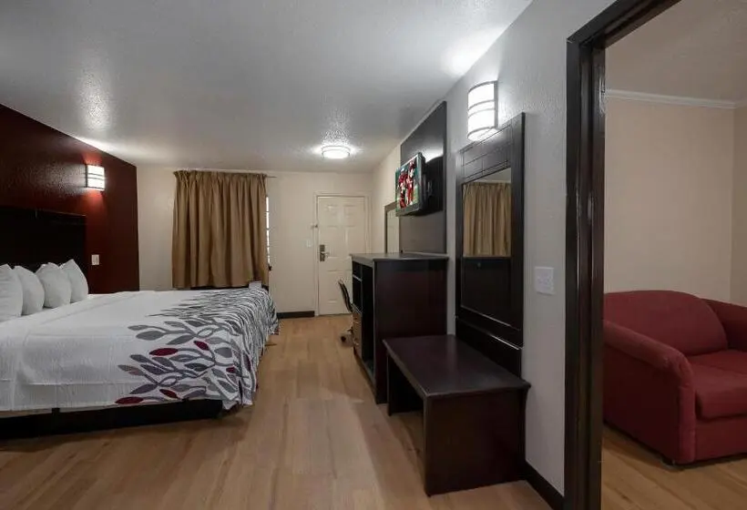 Deluxe-huone Soveltuu Liikuntarajoitteisille, Red Roof Inn Morgan City
