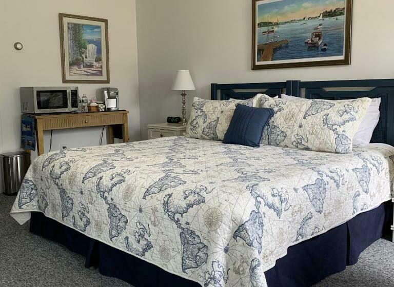 غرفة ديلوكس سرير كينج, The Tern Inn Bed & Breakfast And Cottages