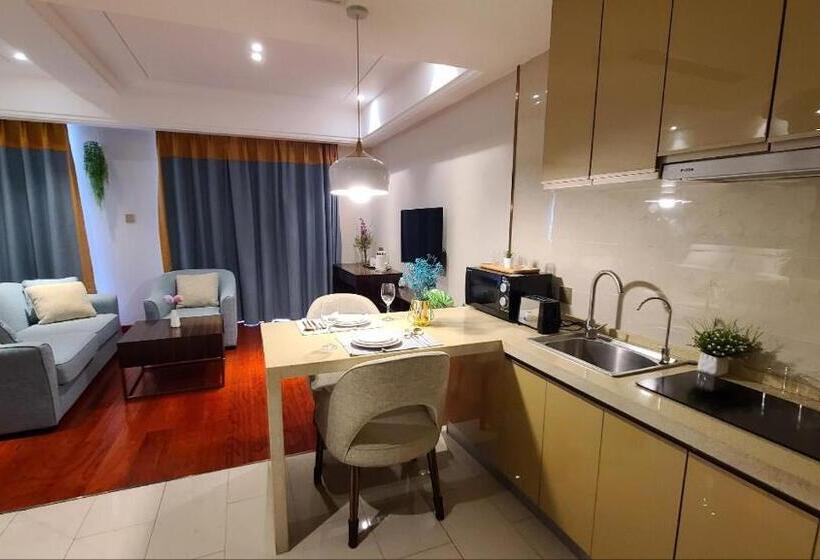 Апартаменты 1 Спальня Вид на Город, A New And Luxurious Vientiane Suite Apartment