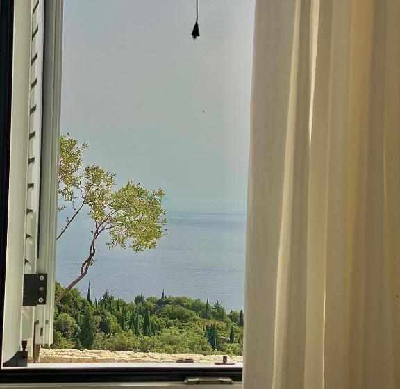 اتاق استاندارد چهار تخته با چشم‌انداز دریا, Casablanca Rooms Dhërmi