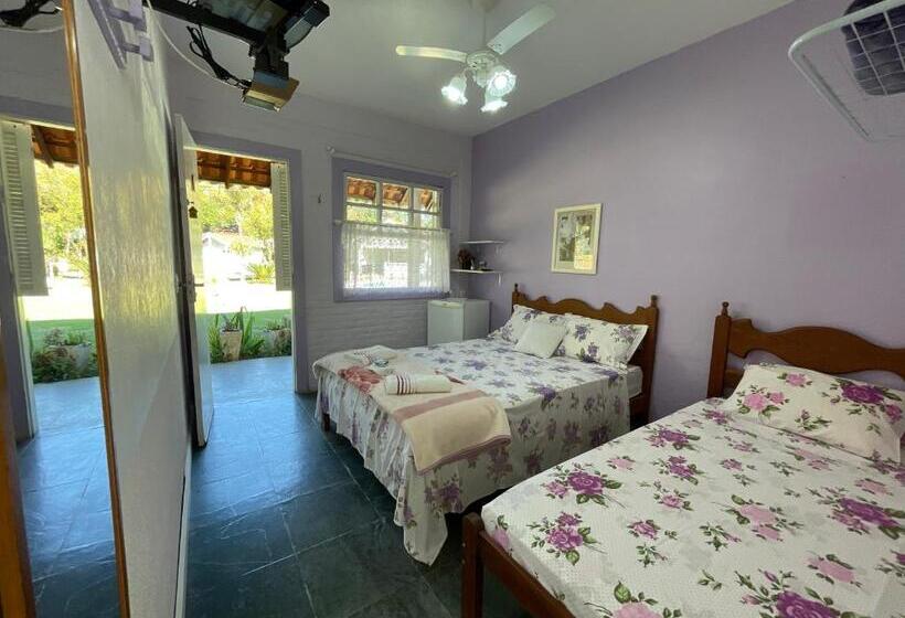 带花园景观的标准三人间, Monte Alentejano   Rj