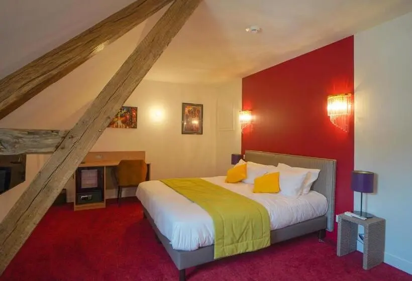 キングサイズベッドのスイートルーム, Hôtel De La Croix Blanche