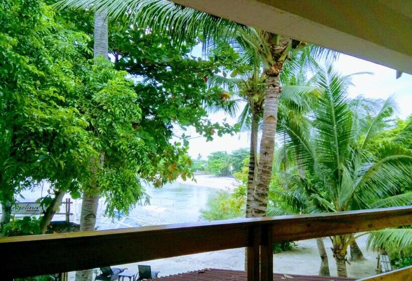 带海景的标准房, Angelina Beach Resort & Italian Restaurant Malapascua