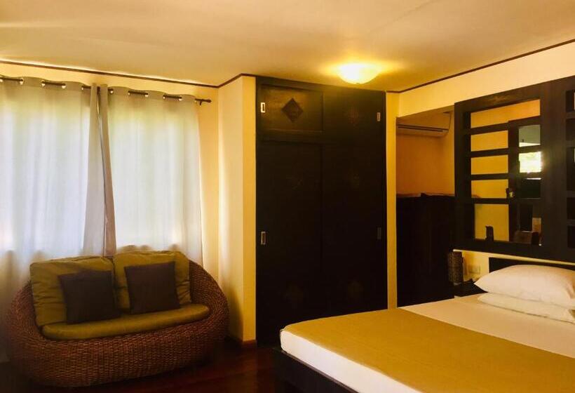 带海景的标准房, Angelina Beach Resort & Italian Restaurant Malapascua