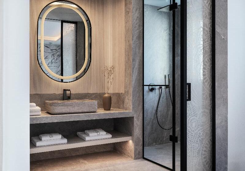 스탠다드 룸 측면 바다 전망, Deos Mykonos   A Myconian Collection