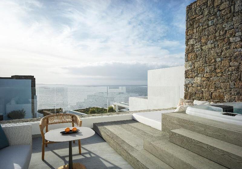 Номер Стандарт Вид на Море, Deos Mykonos   A Myconian Collection