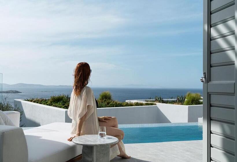 전망 스위트, Deos Mykonos   A Myconian Collection