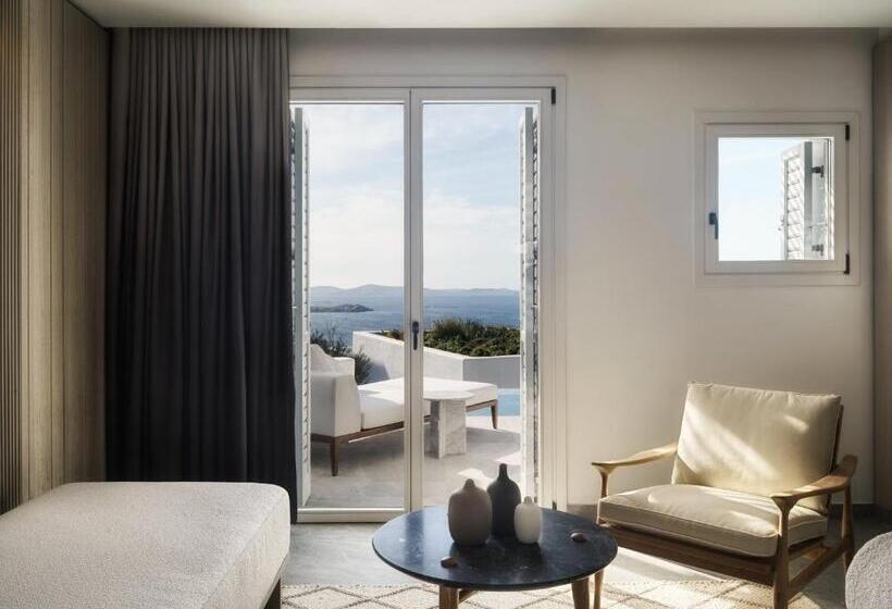 전망 스위트, Deos Mykonos   A Myconian Collection