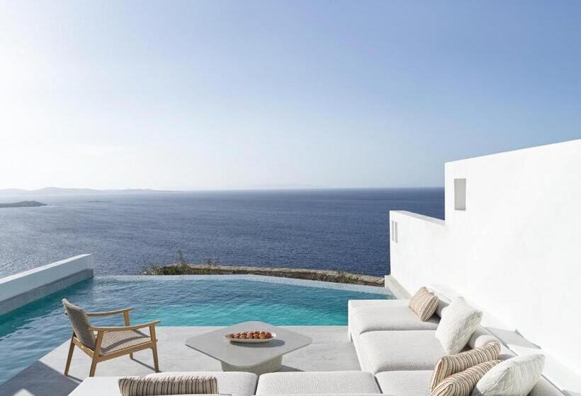 침실 1개 전망 아파트, Deos Mykonos   A Myconian Collection