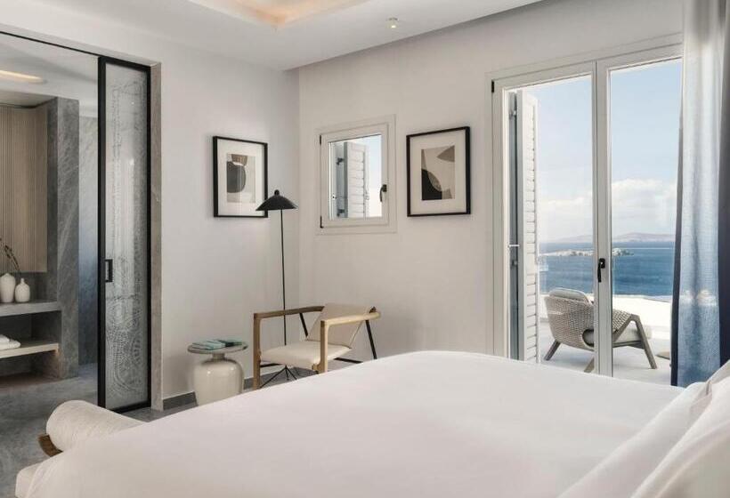 침실 1개 바다 전망 아파트, Deos Mykonos   A Myconian Collection