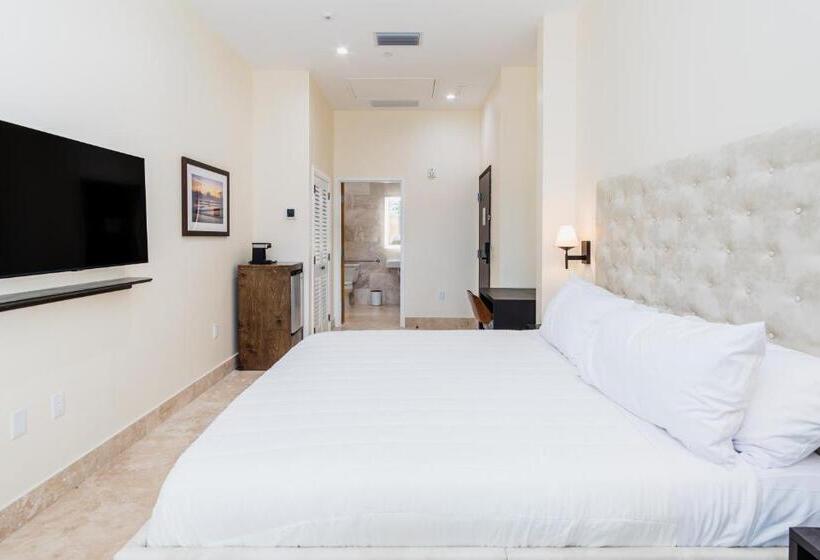 适合残疾人士使用的带超级大床的标准间, The Link Hotel South Beach