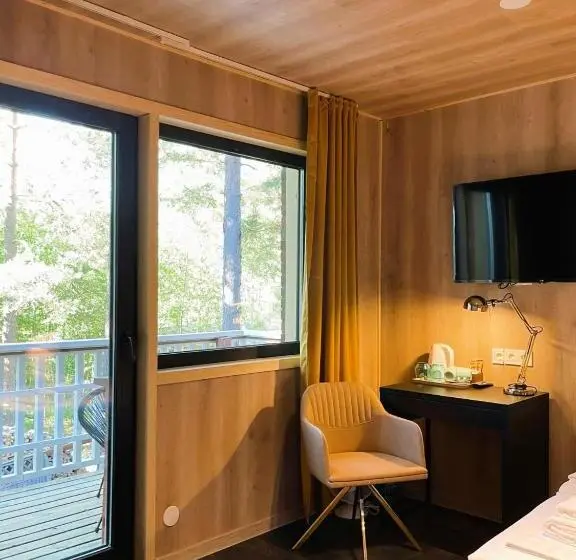 اتاق استاندارد با سرویس بهداشتی مشترک, Beach Hotel Santalahti