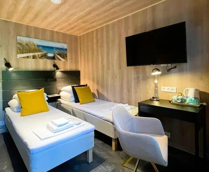 اتاق استاندارد با سرویس بهداشتی مشترک, Beach Hotel Santalahti
