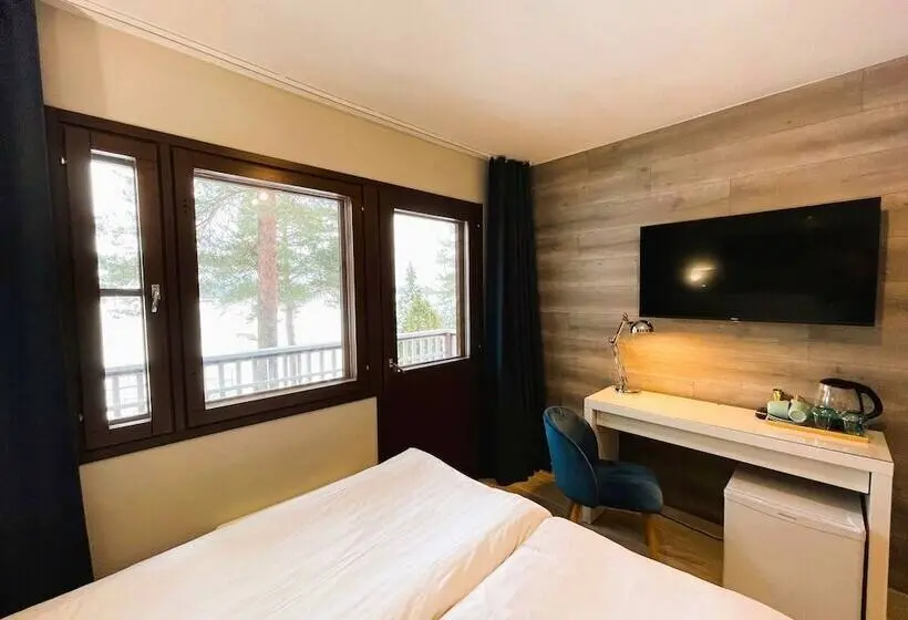 اتاق استاندارد با بالکن و چشم‌انداز دریا, Beach Hotel Santalahti