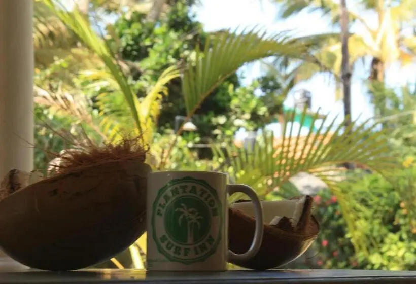 オーシャンビューデラックスルームバルコニー付き, Plantation Surf Inn & Restaurant