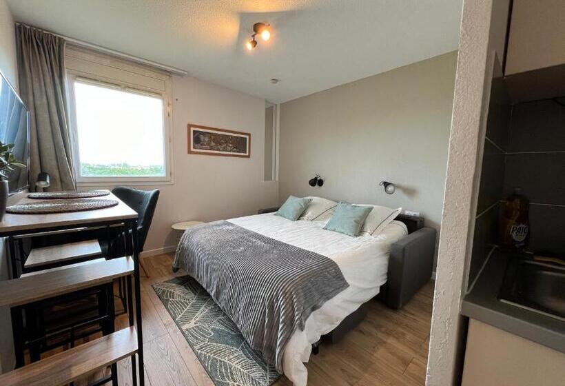 带1个卧室的公寓, Appart Hotel   Gare Tgv   Courtine   Confluence   411