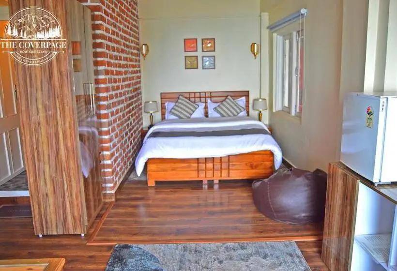 キングサイズベッドのスタンダードルーム, The Coverpage Boutique Stays Mussoorie