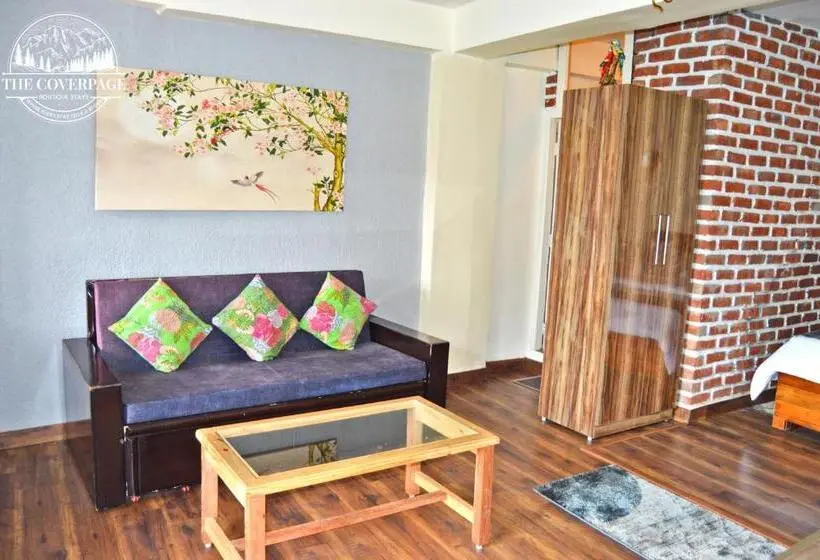 キングサイズベッドのスタンダードルーム, The Coverpage Boutique Stays Mussoorie