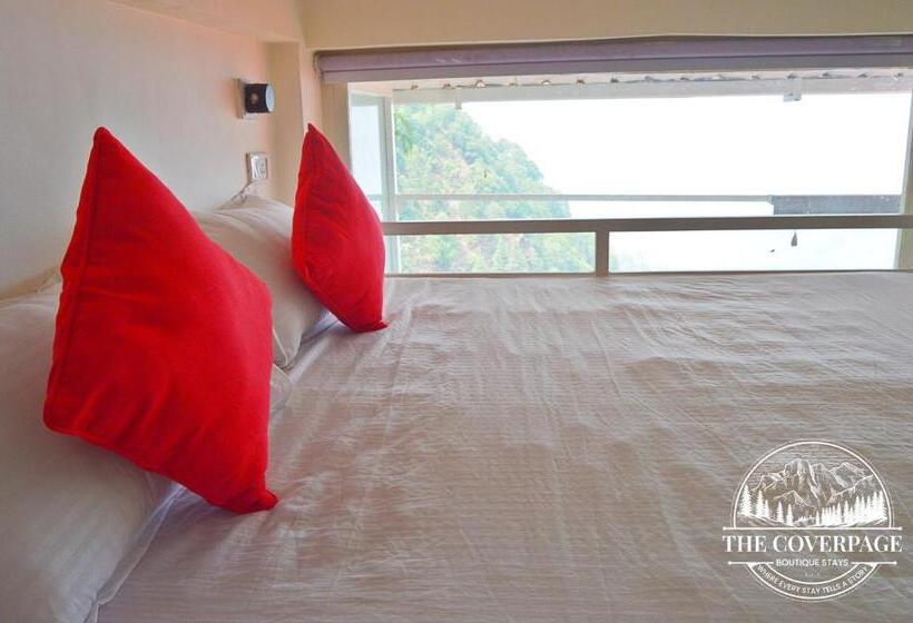 キングサイズベッドのスタンダードルーム, The Coverpage Boutique Stays Mussoorie