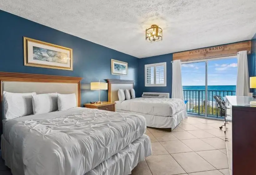 Standard-studio, Ocean View Hotel Room With Balcony  2 Full Beds #22