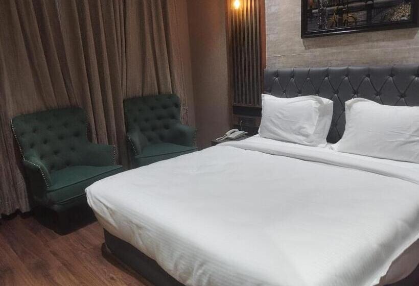 Villa 1 Makuuhuone, Raj Vilas Resort Dhanbad