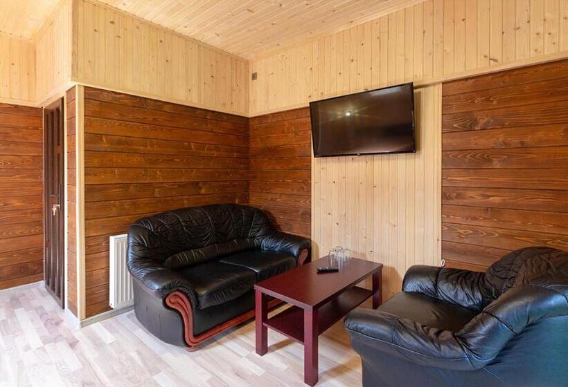 سوییت با چشمانداز کوه, Karpatski Dzherela