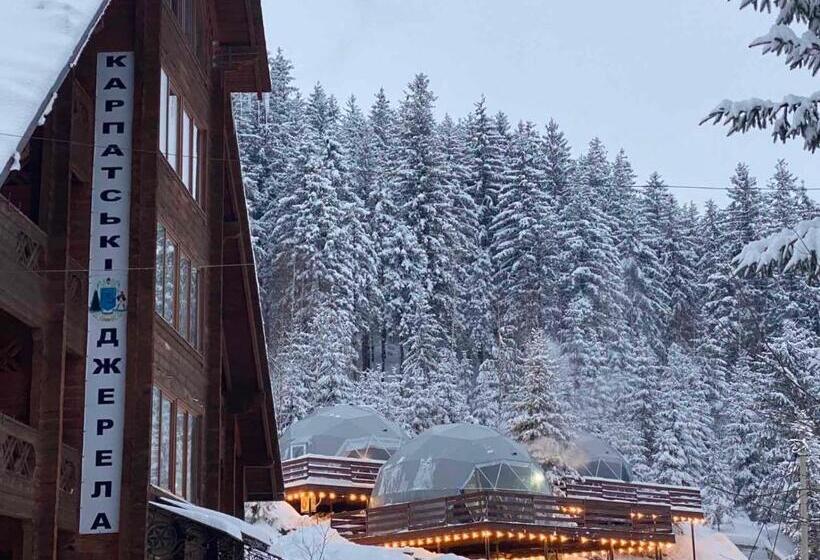 چادر با خدمات رفاهی استاندارد, Karpatski Dzherela