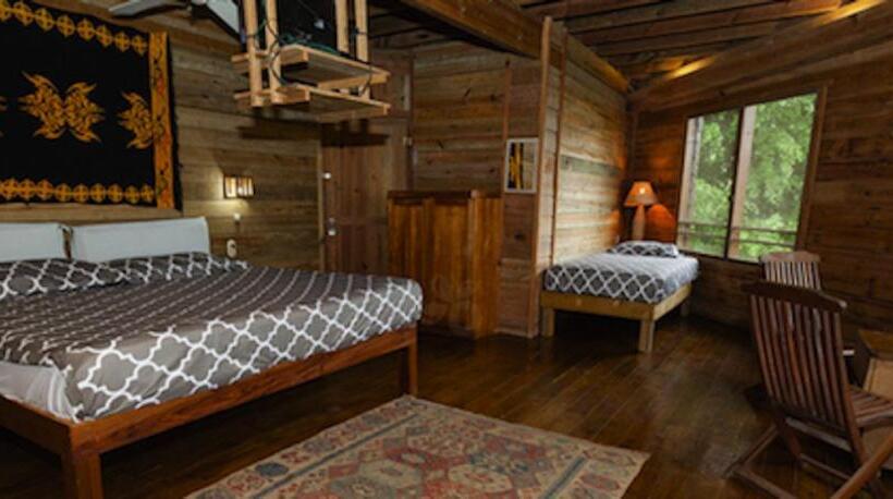 اتاق خانوادگی با چشمانداز دریا, Roatan Bed & Breakfast Apartments