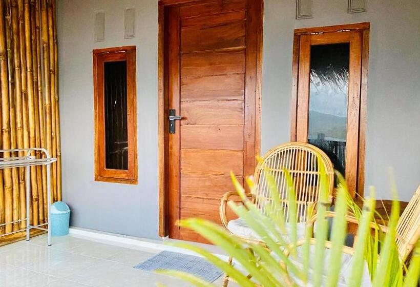 غرفة ديلوكس مطلّة علي البحر, Sentigi Homestay Gili Gede