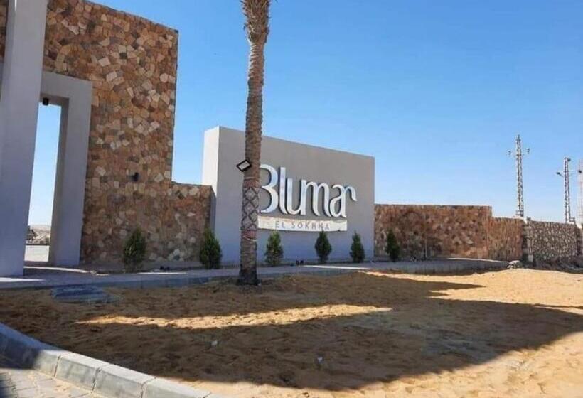 آپارتمان 3 خوابه, شاليه بقرية بلومار السخنة