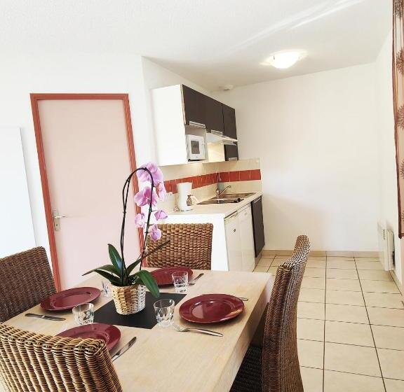 شقة غرفة واحدة مزودة بتراس, Le Manon Résidence