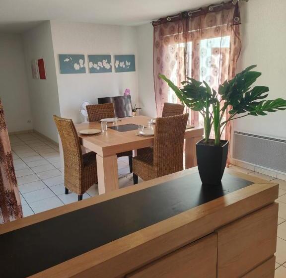 شقة غرفتين نوم مزودة بتراس, Le Manon Résidence