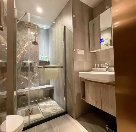 اتاق لوکس, Zhongshan Perth Hotel Apartment   Shiqi Wanxianghui Branch