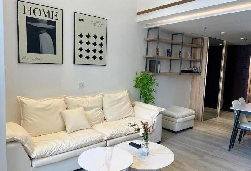 Номер Deluxe, Zhongshan Perth Hotel Apartment   Shiqi Wanxianghui Branch