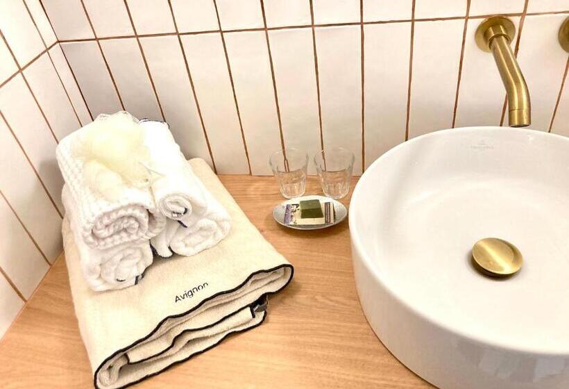 اتاق سوپریور, Le Petit Avignon   Chambres & Appartement à Deux Pas Du Pont D Avignon Et Du Palais Des Papes