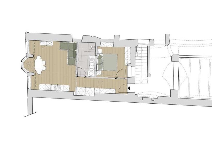 דירת חדר שינה  1 עם נוף לעיר, Casa Fellin Guesthouse