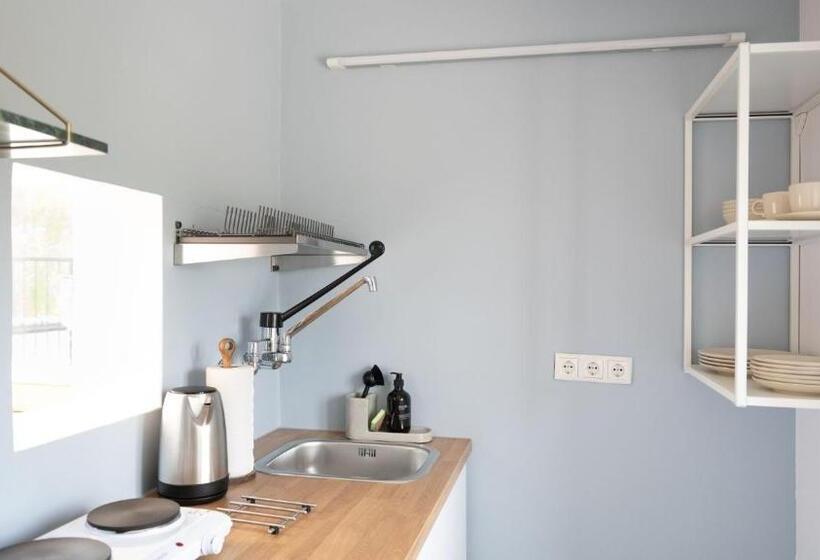 Апартаменты 1 Спальня с Террасой, Pension Hanslmann