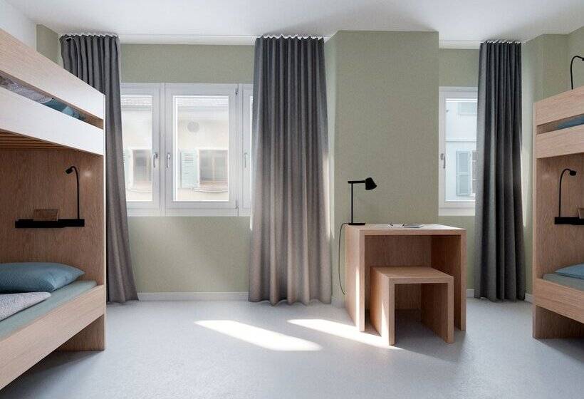 共用房间的床, Martigny Youth Hostel
